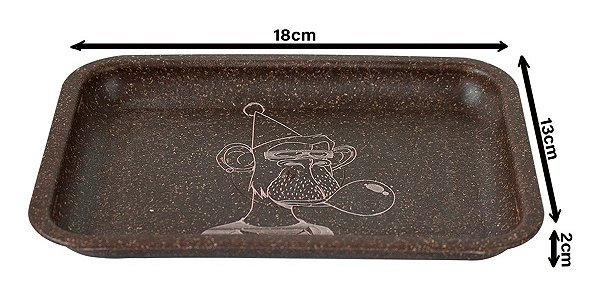 BANDEJA FIBRA DE COCO PEQUENA DESENHOS DIVERSOS