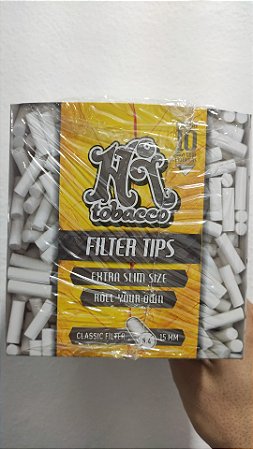 FILTRO HITOBACCO  10 BAGS COM 130 FILTROS 5.4 X 15MM