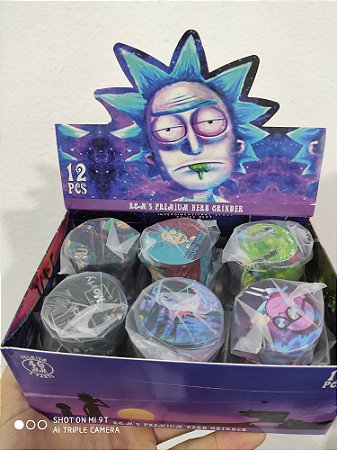 TRITUTADOR RICK AND MORTY MEDIO 4 PARTES - VALOR DA UNIDADE