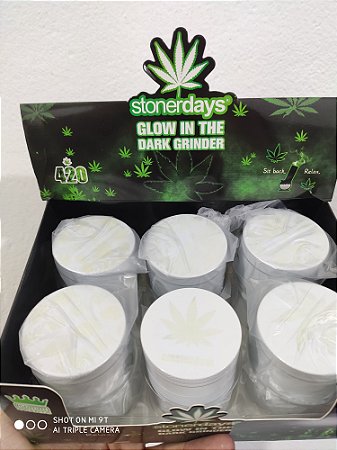 TRITURADOR FOLHA BRANCO 3 PARTES GRANDE - VALOR DA UNIDADE