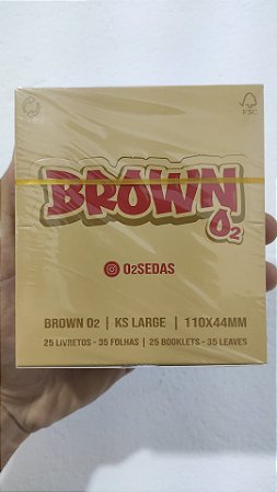 SEDA 02 BROWN  KING SIZE CAIXA COM 25  LIVRETOS