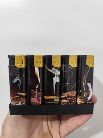 ISQUEIRO MAÇARICO COM 50 MODELO FUMAÇA