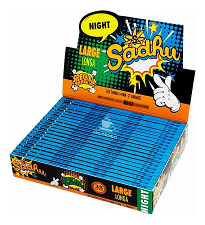 SEDA SADHU BRANCA LONGA DISPLAY COM 21 LIVRETOS