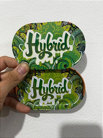BANDEJA PEQUENA METAL COM TAMPA DE IMÃ MODELO HYBRID