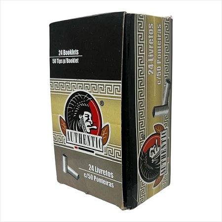 Piteira authentic slim - display com 24 livretos