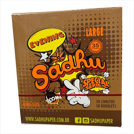 SEDA SADHU EVENING BROWN LARGE display com 50 livretos