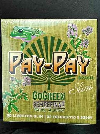 SEDA PAY PAY GO GREEN KING SIZE VERSÃO BRASIL TAMANHO MENOR