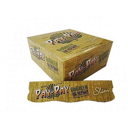SEDA PAY PAY GO GREEN KING SIZE VERSAO NORMAL 110X44 MM