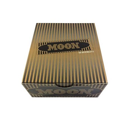 SEDA MOON GOLD KING SIZE CAIXA COM 50 LIVRETOS