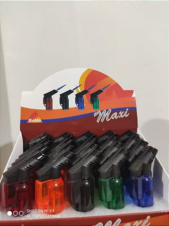 ISQUEIRO MAÇARICO MAXXI 1 UNIDADE