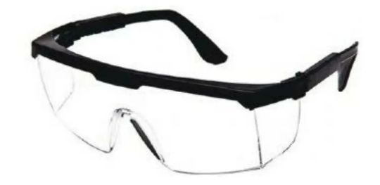 Óculos Proteção Segurança Rj Incolor - Loja H-MED