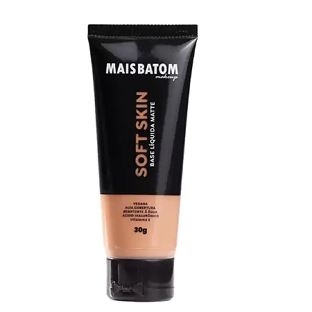 Base Líquida Matte Soft Skin - Médio-04 - Mais Batom Makeup