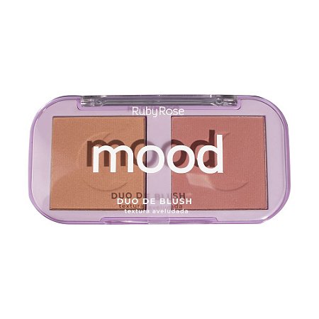 Paleta Duo Blush Mood - MB01 e MB02 - Ruby Rose