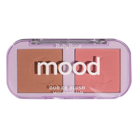 Paleta Duo Blush Mood - MB03 e MB04 - Ruby Rose