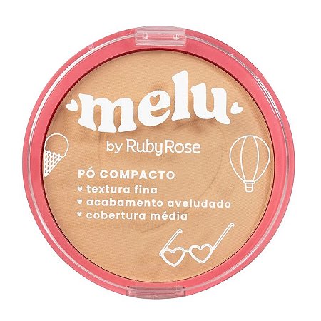 Pó Compacto - MC50 - Melu by Ruby Rose