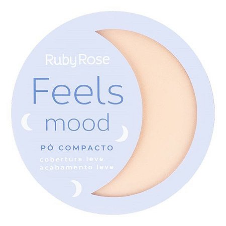 Pó Compacto Mood Textura Aveludada - PC03 - Ruby Rose