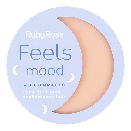 Pó Compacto Mood Textura Aveludada - PC04 - Ruby Rose