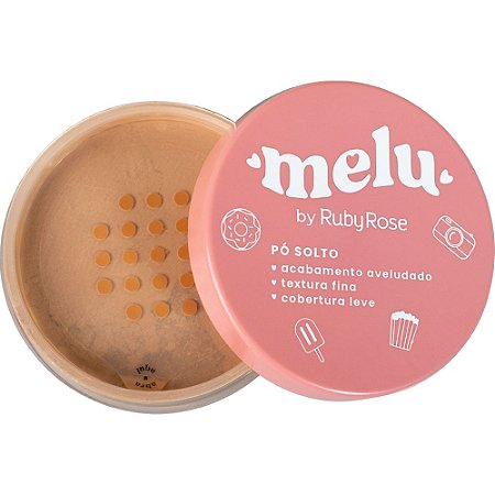 Pó Facial Solto - Tom: 04 - Melu By Ruby Rose
