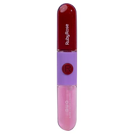 Batom & Gloss Duo Mood - LD05 - Ruby Rose