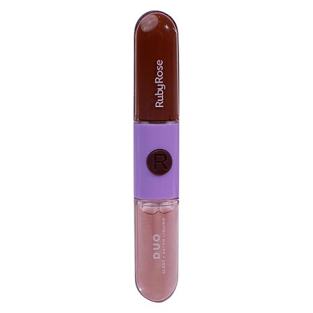 Batom & Gloss Duo Mood - LD10 - Ruby Rose