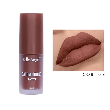 Batom Líquido Matte - 08 - Belle Angel