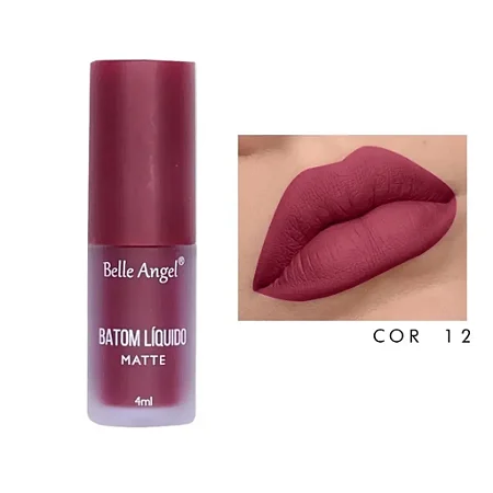 Batom Líquido Matte - 12 - Belle Angel