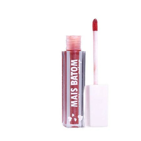 Lip Gloss - Cor Rubi - Mais Batom Makeup