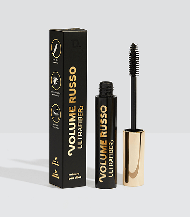 Máscara para Cílios Volume Russo Ultrafiber - Dailus