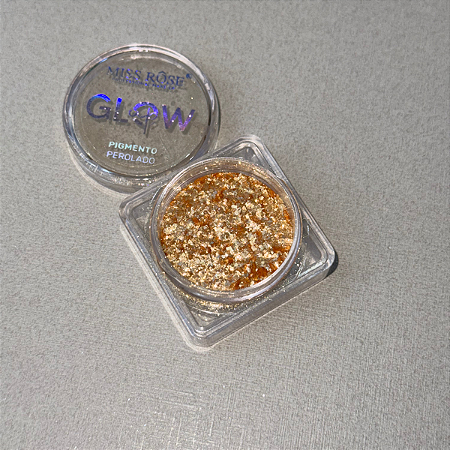 Pigmento Perolado Glow Up - Dourado - Miss Rôse