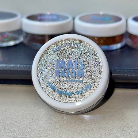 Glitter em Pó Solto - Cor Elegante - Mais Batom