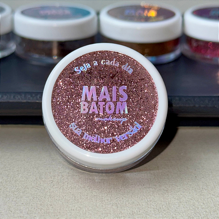 Glitter em Pó Solto - Cor Linda - Mais Batom
