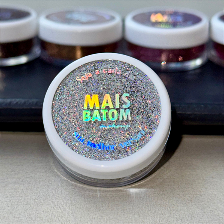 Glitter em Pó Solto - Cor Sensacional - Mais Batom