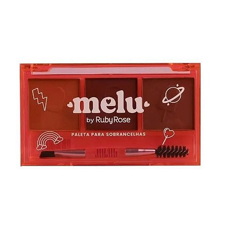 Paleta para Sobrancelhas - G2 - Melu by Ruby Rose