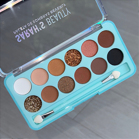 Paleta de Sombras Beverly - A - Sarah's Beauty