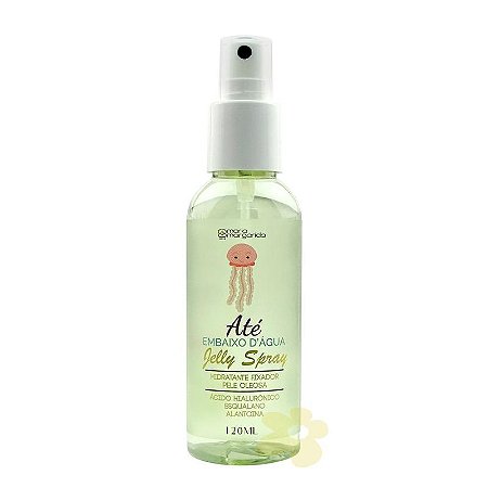 Fixador Hidratante Jelly Spray Até Embaixo D'Água 120ml - Pele Oleosa - Maria Margarida