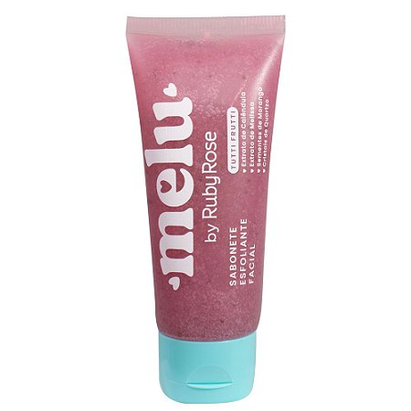 Sabonete Esfoliante Facial 75g - Tuti Frutti - Melu By Ruby Rose