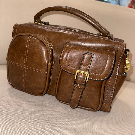 Bolsa Baú Cor: Marrom