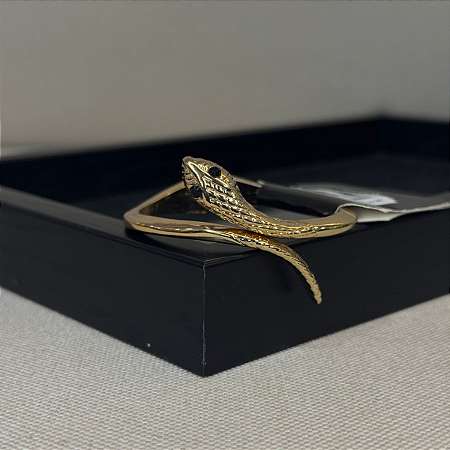 Pulseira de Cobra Cor: Dourada