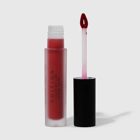 Batom Líquido Vermelho Matte Color My Lips Océane Edition - Real Deal
