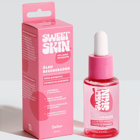 Óleo Facial Regenerador Sweet Skin - Dailus