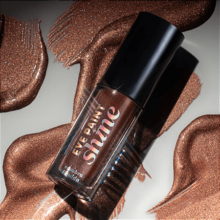 Sombra Líquida Eye Paint Shine - Cor Bronze - Dailus