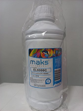 FRASCO 1000ML DE TINTA AZUL EPSON EL8000C MAKS