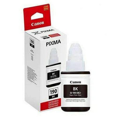 REFIL TINTA CANON  G3100 PRETO GI-190 BK