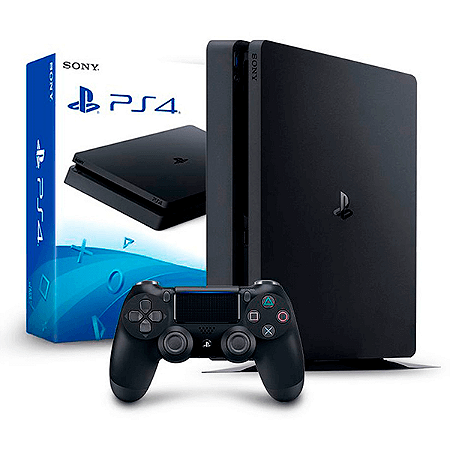 PlayStation 4 Slim 500GB Seminovo + Jogo de Brinde – Performance e Diversão Garantida!