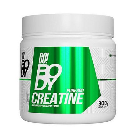 CREATINE PURE 300G CREATINA GO BODY SUPLEMENTOS