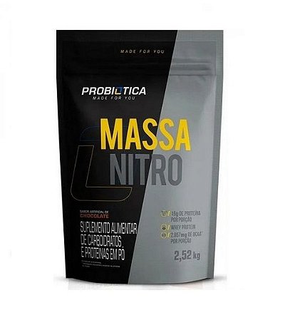 Hipercalorico Mass Nitro Probiotica 2,52Kg