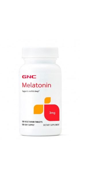 Melatonina GNC 3mg 120tbs