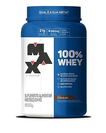 Whey Concentrado Max Titanium POTE 900g