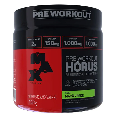 Pre Treino Horus Max Titanium 150g
