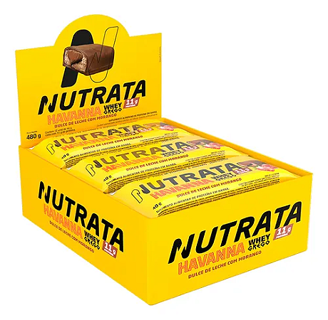 Barra de Proteina Grego (Caixa c/ 12 Unidades 40g) - Nutrata